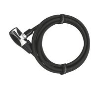 Lucchetto a Spirale Kryptoflex 15mm con Chiave, 1800mm, Nero - Sicurezza e Praticità