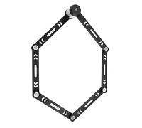 Kryptonite KryptoLok 610S - Lucchetto pieghevole, 100 cm, colore: Nero