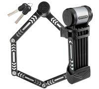 Kryptonite Kryptolok 685 Folding Bike Lock Compact Lightweight High Security Anti-Theft Foldable Bicycle Lock with 2 Keys and Mount for E-Bikes Scoot