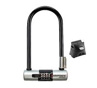 Kryptonite Kryptolok Combo U-lock Argento 102 x 203 mm Black