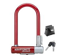 Kryptonite - KryptoLok Mini-7 - Lucchetto per bicicletta 8,2 x 17,8 cm rosso