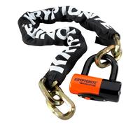 Kryptonite Kit Catena + Lucchetto Antifurto New York Nero 100 cm