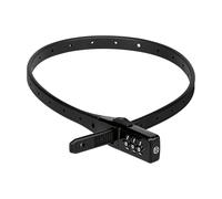 Kryptonite Lucchetto a scatto per bicicletta, leggero, antifurto, compatto, a 3 cifre, con combinazione ripristinabile, multiuso, lucchetto regolabile per biciclette, caschi, sci, armadi, bagagli
