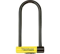 Kryptonite New York Lock LS Lucchetto a U, Livello di Sicurezza 9/10 | Arco Extra Lungo in Acciaio Temprato, Rivestimento Protettivo in Vinile, per Bici, E-bike, Scooter, Moto, 2,20kg, 10,2 x 26cm