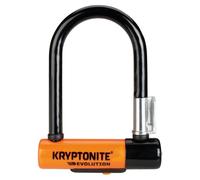 Kryptonite Lucchetto U-Lock Evolution Mini-5 con Flexframe Nero/Arancione