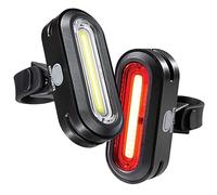 Kit Luci bici avenue anteriore e posteriore Kryptonite Noir 150