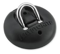 Kryptonite Stronghold Anchor, Bici e Moto, 2,77 kg | Punto di Ancoraggio Permanente per Pavimento e Parete, Arco in Acciaio Temprato da 16 mm, per Interni ed Esterni
