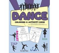 Krysta Bernhardt Dance Coloring & Activity Book (Tascabile)