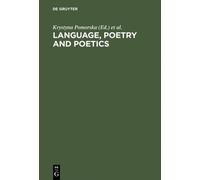 Krystyna Pomorska Language, Poetry and Poetics (Copertina rigida)