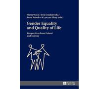 Krystyna Slany Gender Equality and Quality of Life (Copertina rigida)