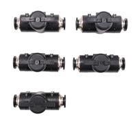 Krytavo Valvola un Sfera Pneumatica Push To Connect Raccordi Valvola un Sfera Valvola di Controllo del Flusso D'Aria Raccordi Aria Dritto Quick Connect 10MM