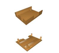 Kryuoflux Atari XF551 Case with Thick Stand-Off Posts and Top Latch