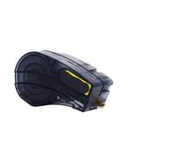 KRZkwA Etichetta autoadesiva M21-250-595 6,35 mm x 6,4 m compatibile con stampante BMP21 PLUS(Black on green)