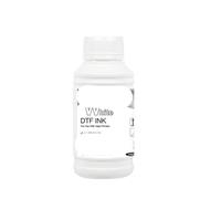 KRZkwA Kit di inchiostro DTF da 500 ml compatibile con stampanti a pinno di trasferimento diretto tra cui modelli L805 R1390 L1800 XP600 per macchine per la stampa a maglietta(White)