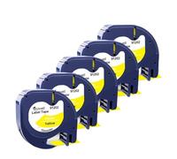 KRZkwA Nastro LT da 12 mm compatibile per la stampante etichetta LT100H Modello 91201 91331 91221 91200 12267 5pcs(91202)