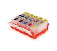 KRZkwA Set di cartucce d'inchiostro ricaricabili PGI425 CLI426 per stampanti MG8140 MG6140 MG5140 MG5240 IP4840 IX6540 MX884 con chip ARC 5 inchiostri a colori combinati