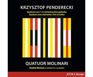 Krzysztof Pende Krzysztof Penderecki: Quatuors Nos 1-3/Unterbrochen Gedank (CD)