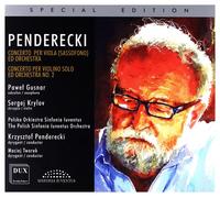 Krzysztof Pendere Penderecki: Concerto Per Viola (Sassofono) Ed Orchestra/ (CD)