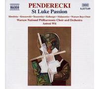 Krzysztof Pendereck St Luke Passion (Wit, No and Choir of Poland, Warsaw Po (CD)