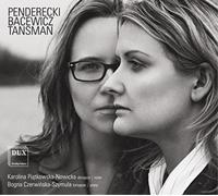 Krzysztof Penderecki Penderecki/Bacewicz/Tansman (CD) Album