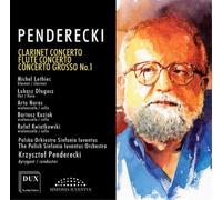 Krzysztof Penderecki Penderecki: Clarinet Concerto/Flute Concerto/... (CD) Album