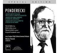 Krzysztof Penderecki Penderecki: Concerto Doppio Per Violino, Viola... (CD)
