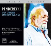 Krzysztof Penderecki Penderecki: Symphony Nos. 4 & 5 (CD) Album