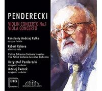 Krzysztof Penderecki Penderecki: Violin Concerto No. 1/Viola Concerto (CD) Album