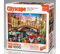 KS Games - Puzzle Ponte Riatto a Venezia - 1000 Pezzi