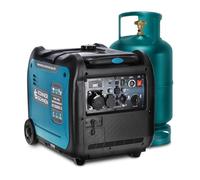 KS Könner&Söhnen Generatore a benzina KS 5500iEG S di Könner & Söhnen Generatore 5500 W, presa Schuko 230 V,2 porte USB, power station, generatore di emergenza EURO V…