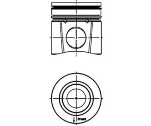 KS KOLBENSCHMIDT 40 588 610 pistone