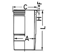 KS KOLBENSCHMIDT 89 181 110 femmina