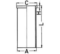 KS KOLBENSCHMIDT 89 449 190 Cilindro Vaso