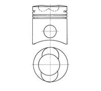 KS KOLBENSCHMIDT 91 043 700 pistone