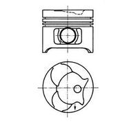 KS KOLBENSCHMIDT 91 372 610 pistone