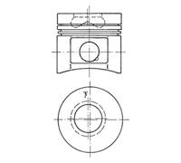 KS KOLBENSCHMIDT 99 516 620 pistone
