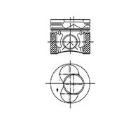 KS kolbenschmidt 99 850 600 Pistone