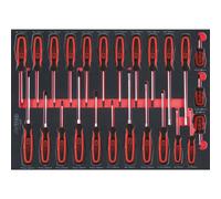 KS TOOLS 1/1 Bba Ergotorqueplus Set Cacciaviti, 25-tlg Inserto