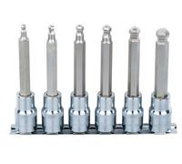 KS Tools 1/2 " Chromeplus Set Bit Socket Innen6kant, Testa Sferica, 6-tlg.lang