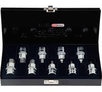 Ks tools 1/2 " Chromeplus Set Bit Socket Interno Esagonale, 9-tlg. 4-17mm, Corto