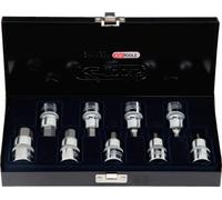 Ks tools 1/2 " Chromeplus Set Bit Socket Interno Esagonale, 9-tlg. 4-17mm, Corto