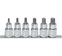 Ks tools 1/2 " Chromeplus Set Bit Socket Xzn , 6-tlg. M5-M14 Scanalato 918.1349
