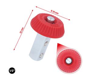 KS Tools 1/2 " Drehknopf-Umsteckvierkant Pilzkopf-Vierkant 1/2 " x Funghi