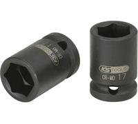 KS Tools 515.0040 1/2" Bussola esagonale p.avvitatori ad impulsi,corta,3/8"