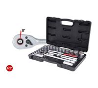 KS Tools 1/2 " insieme Zoccolo, 6-Kant, 28-tlg 917.0728