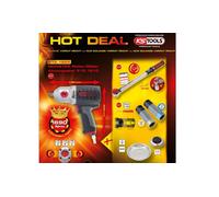 KS Tools 1/2 " Monster Avvitatrice a Impulsi 1690Nm + Chiave Dinamometrica