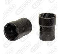 Ks tools 1/2 " Spiral-Profil-Kraft-Stecknuss, 19mm 913.1464