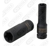 KS TOOLS 1/2" TX-E-Kraft-Stecknuss, Lunga, E14 Macchinario 515.1054