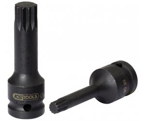 Ks tools 1/2 " Zoccolo Punta Virtù Scanalato, Lungo, M16 911.0953
