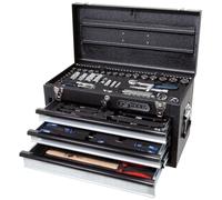KS Tools 1/4 " + 1/2 " CHROMEplus Universal-Werkzeug-Satz, 99tlg.